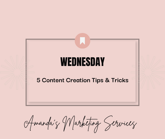 Wednesday’s Tips & Tricks: Mastering Content Creation!