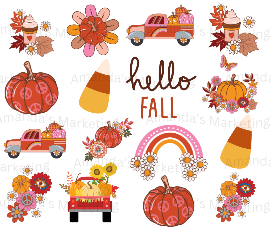 Assorted Fall Stickers